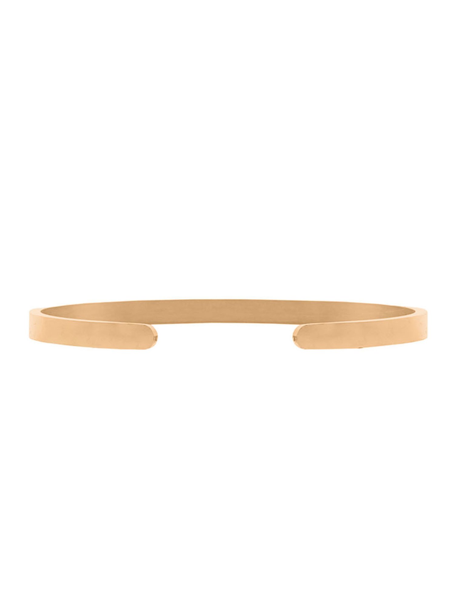 Joker & Witch One Day At A Time Rose Gold Mantra Band Flexible fit Bracelet