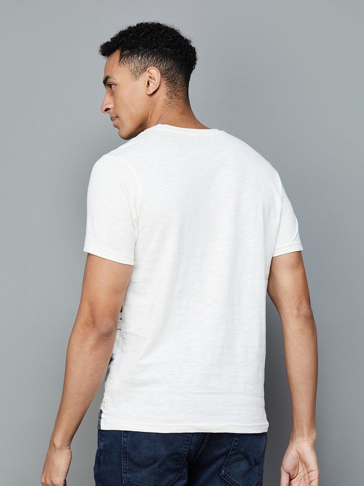 Sweet Dreams Dark Grey Regular Fit Crew T-Shirt