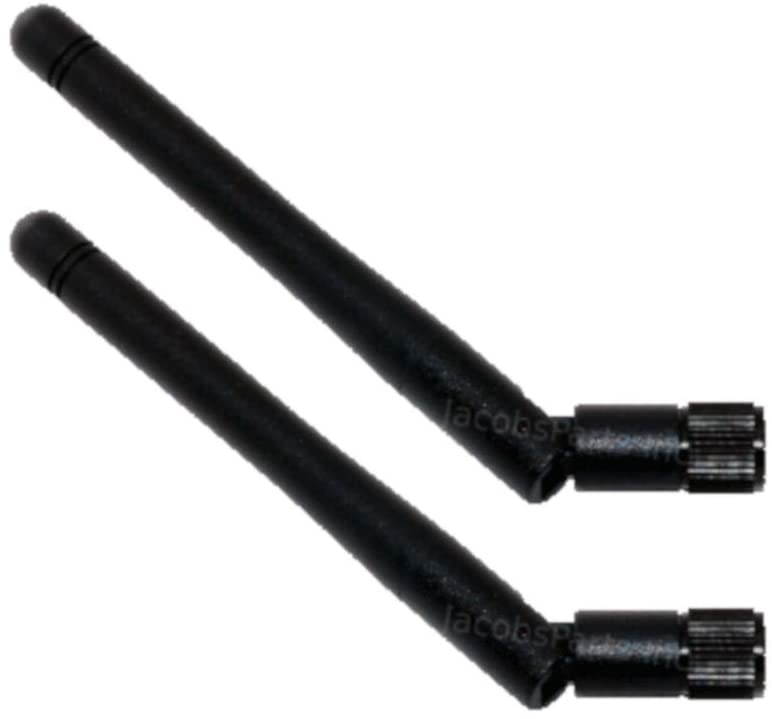 Protronix 2dBi RP-SMA Antenna for Wireless Card or Router (2-Pack)