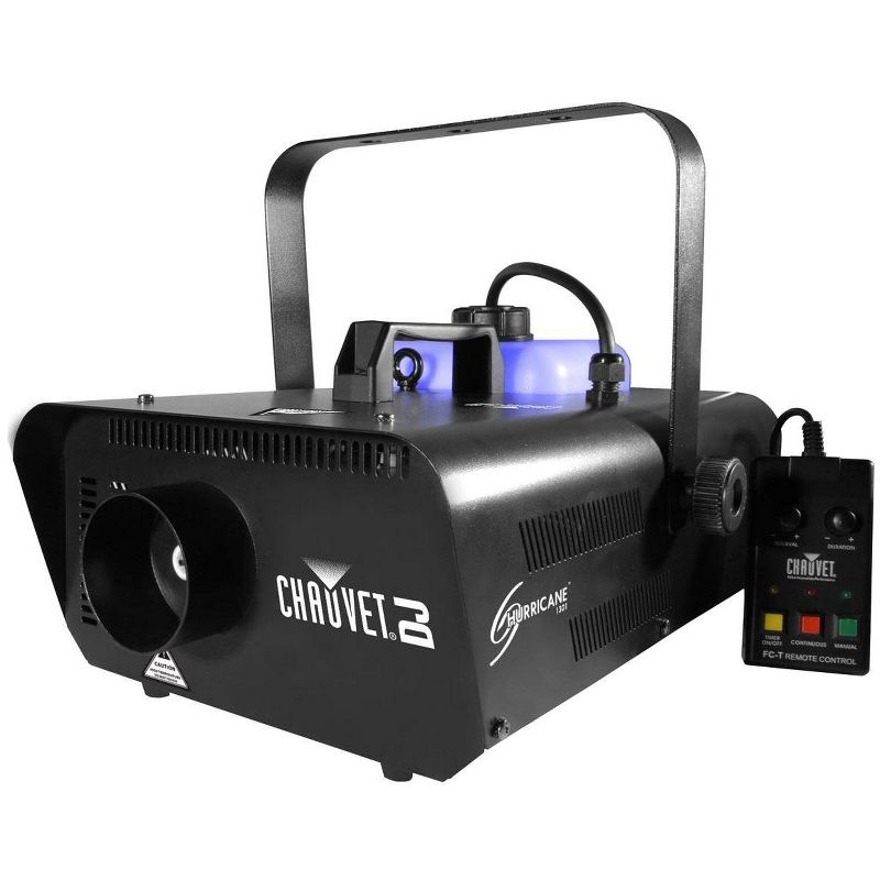 Chauvet Hurricane 1301 Smoke/Fog Machine w/ FC-T Remote (Certified Refurbished)