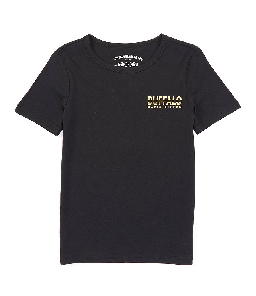 Buffalo David Bitton Big Boys 8-20 Short-Sleeve Live Free Graphic Tee