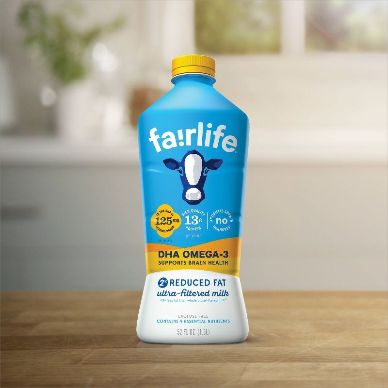 Fairlife Lactose-Free DHA Omega-3 2% Milk - 52 fl oz