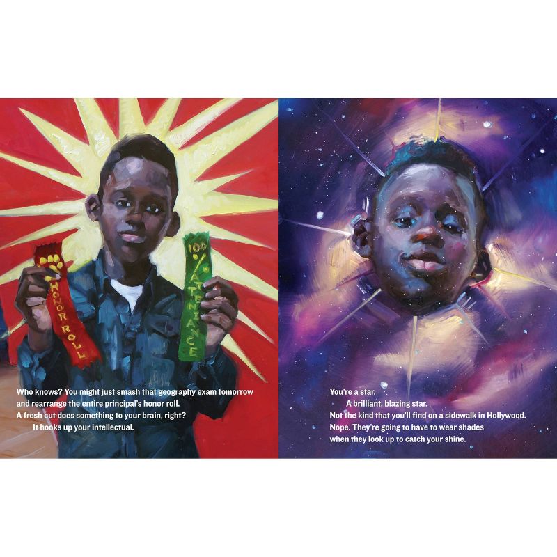 Crown : An Ode to the Fresh Cut - (Caldecott Honor Book) by Derrick D. Barnes (Hardcover)