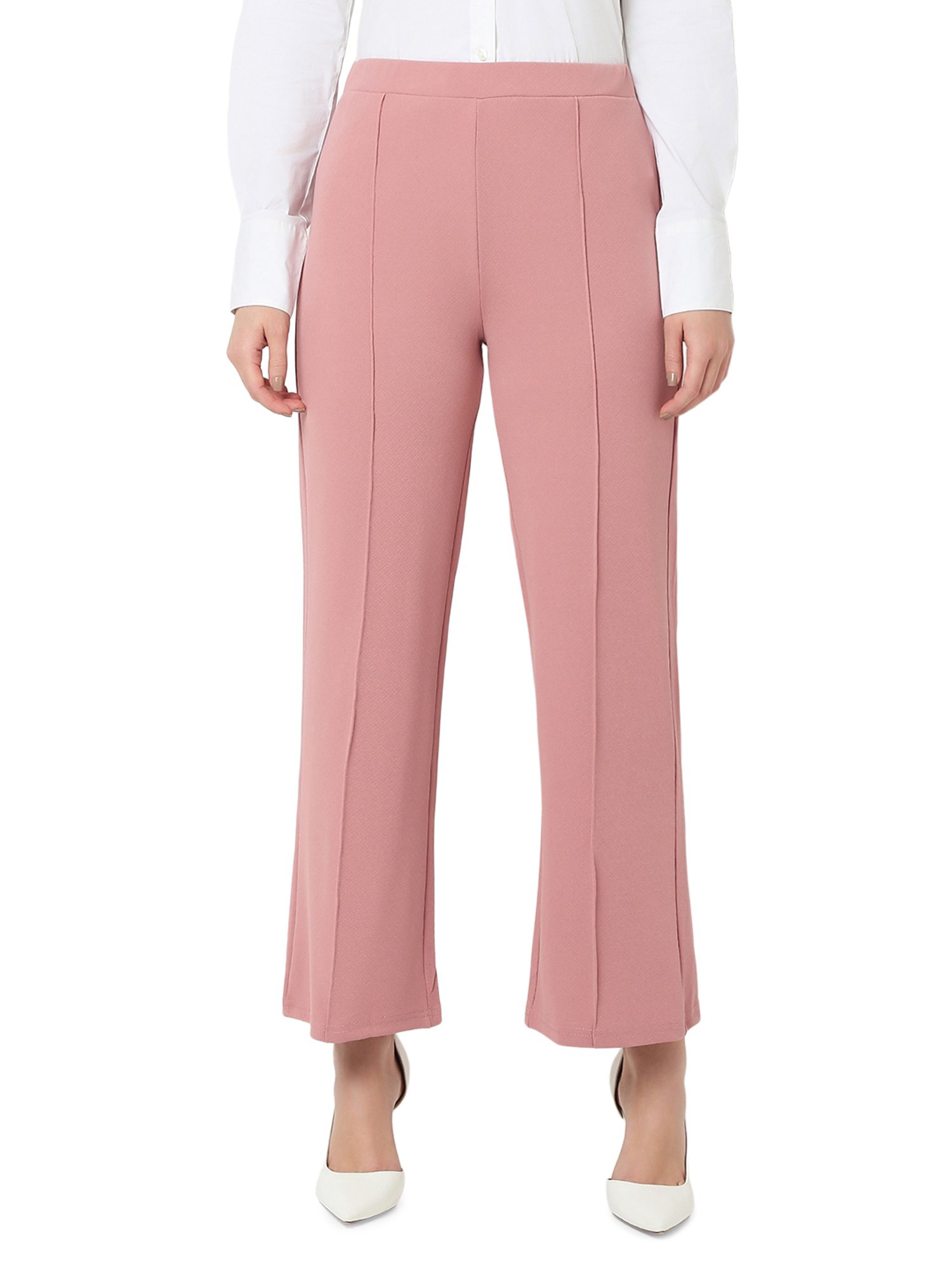 Smarty Pants Rose Gold Trousers