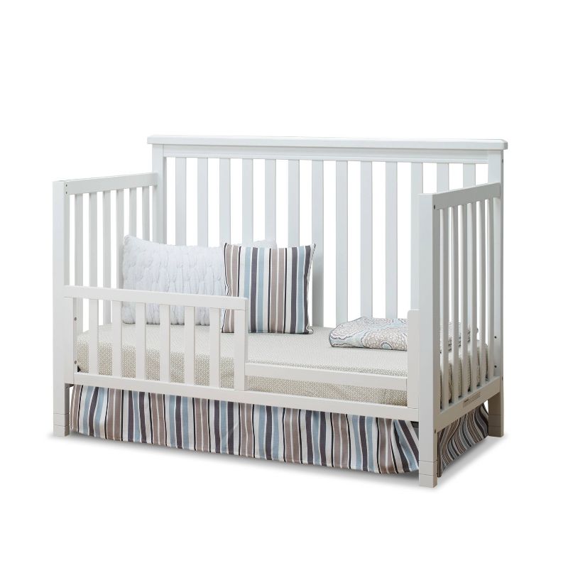 Sorelle Berkley Flat Top Standard Full Sized Crib White