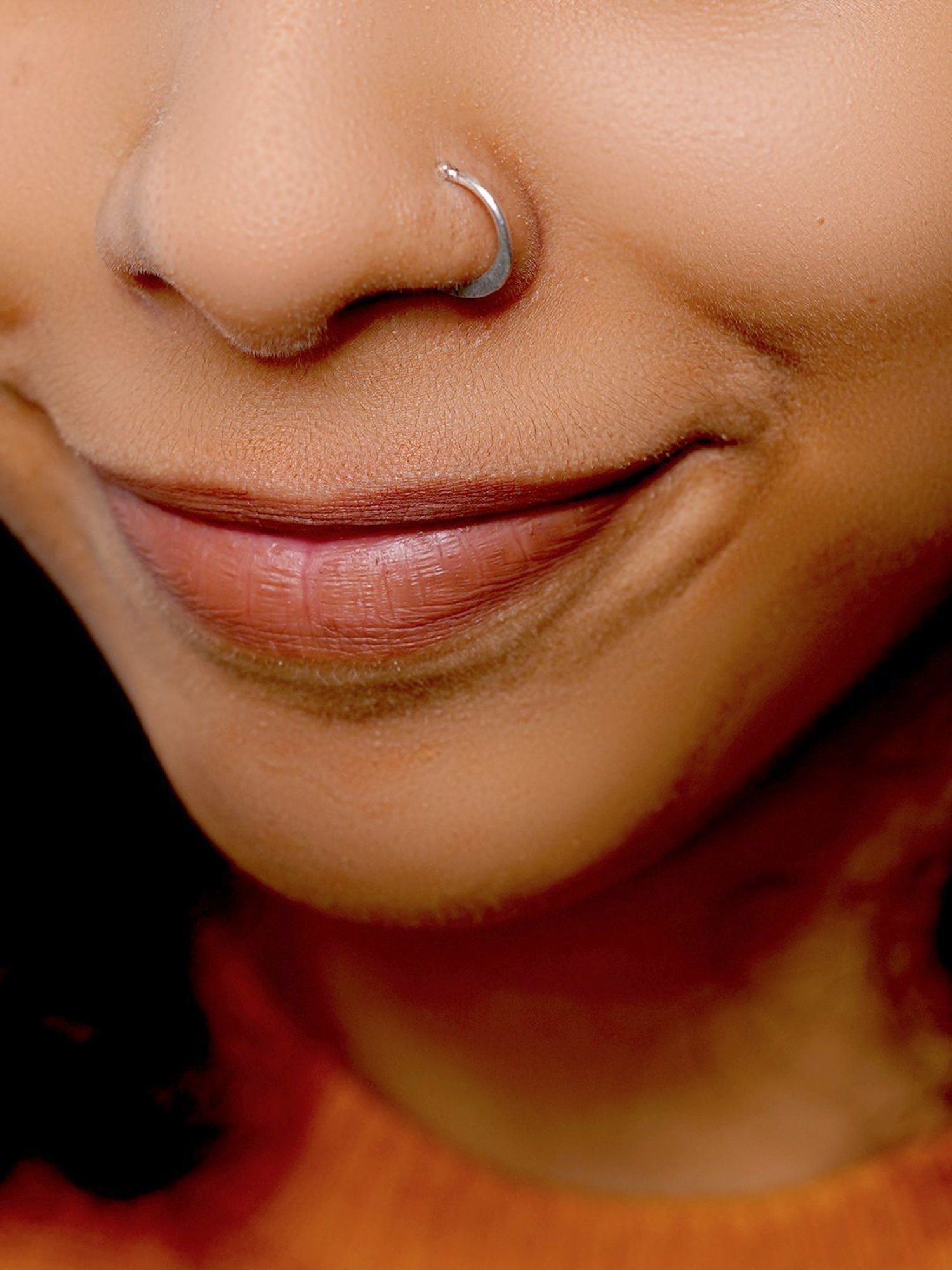 Teejh Aahna Silver Nose Ring