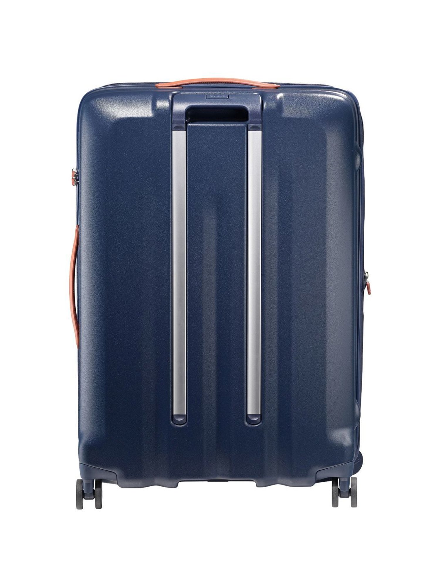 Jump Uppsala Rigid Navy 8 Wheels Large Hard Cabin Trolley Bag