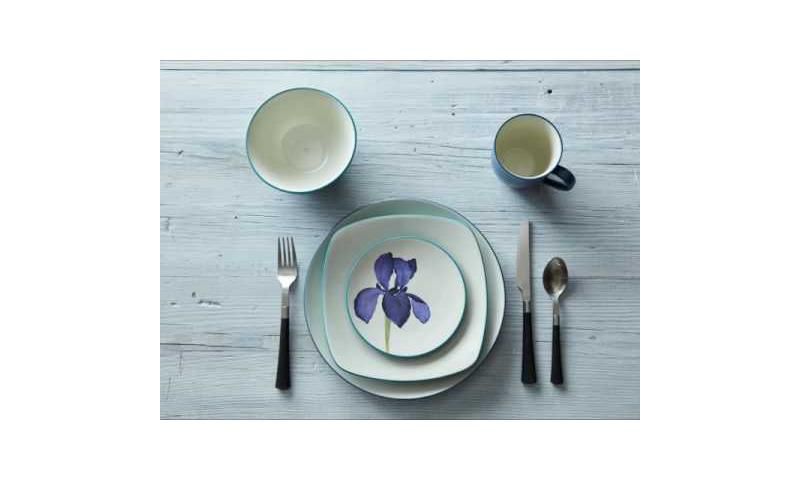 Noritake Colorwave Blue Cornflower Floral Accent Plate