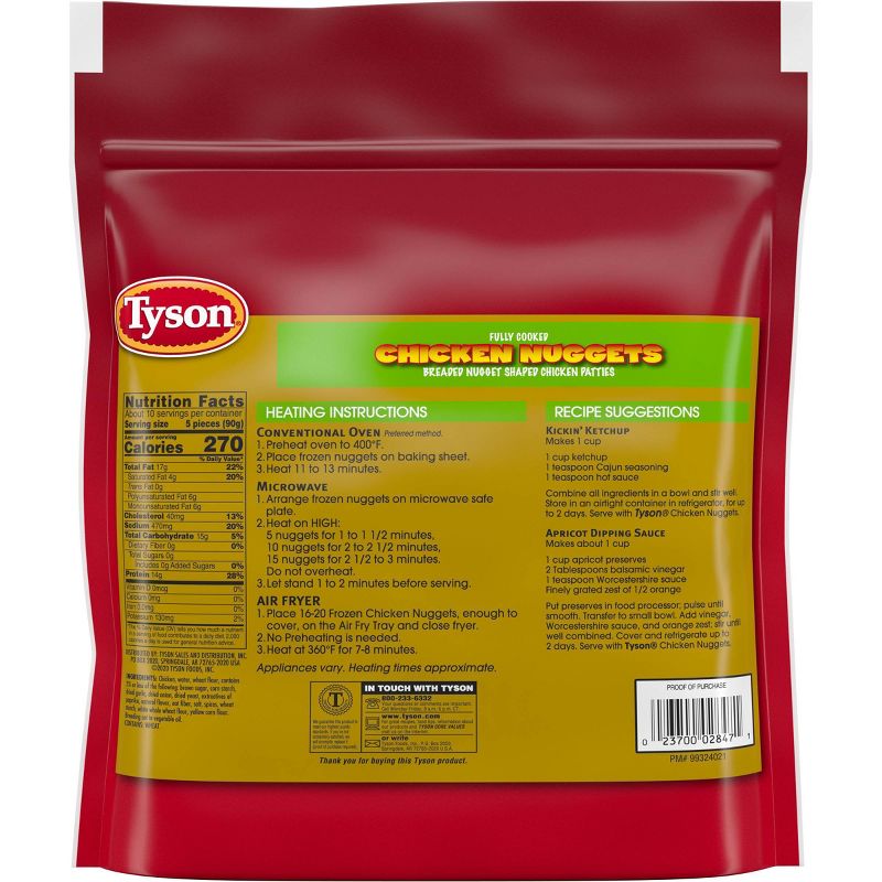 Tyson All Natural All Natural Chicken Nuggets - Frozen - 32oz