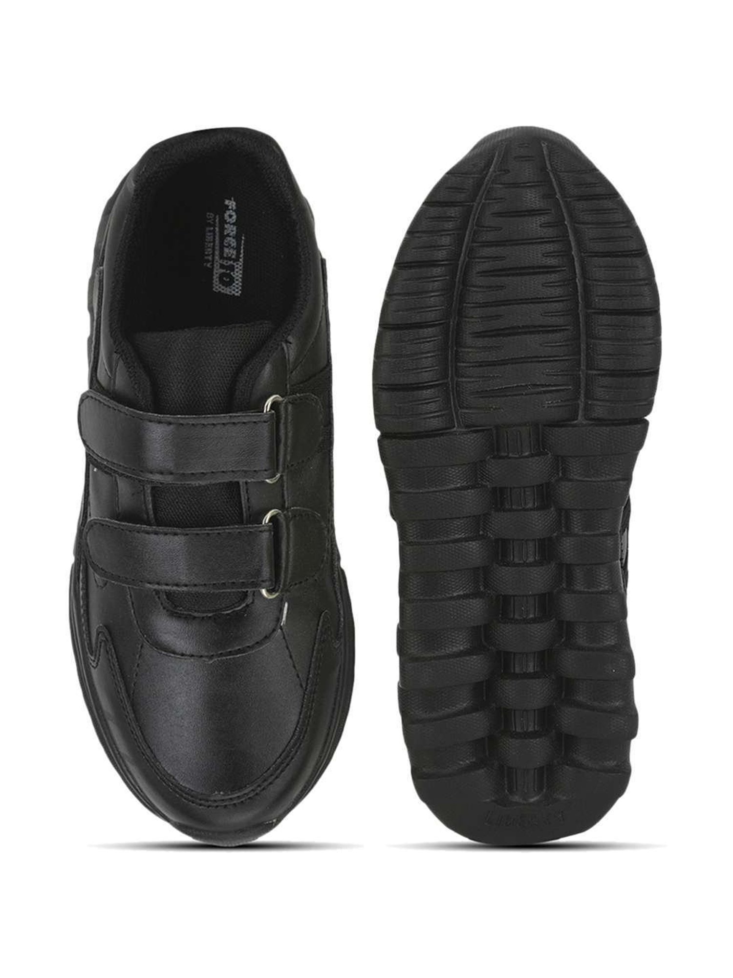 Force 10 By Liberty Kids White School Shoes