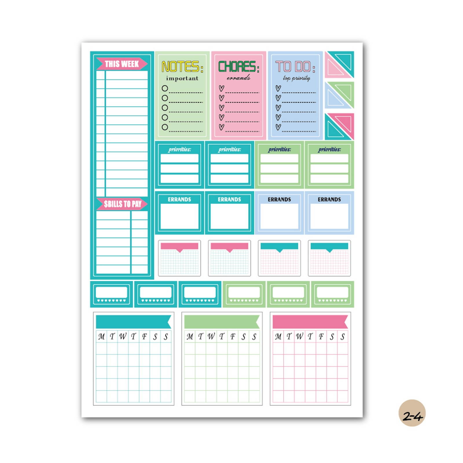 Phyxin Expanding File Folder Office Organizer Document Accordion Folder clipboard Letter Size A4 with 5 Pockets Plastic Set of 2, Purple Fuchsia