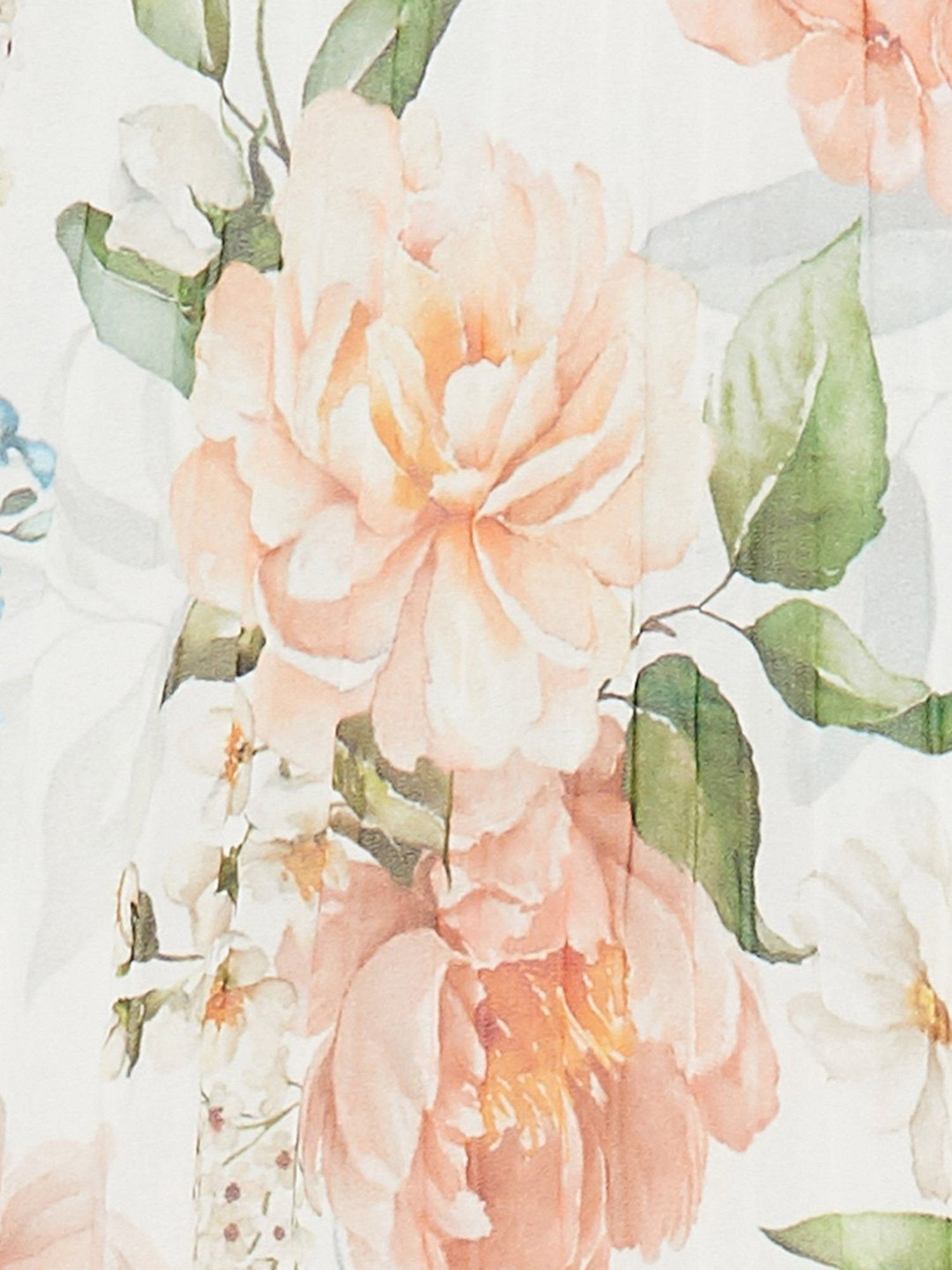 Code by Lifestyle White Floral Print A-Line Skirt