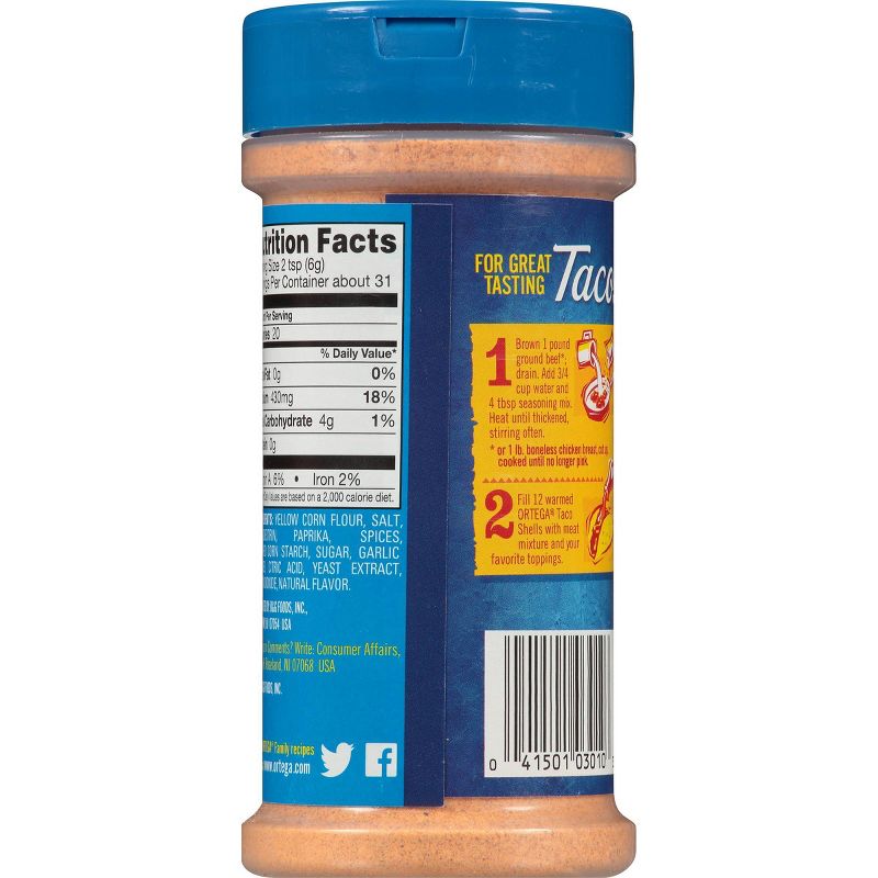 Ortega Taco Seasoning - 6.5oz