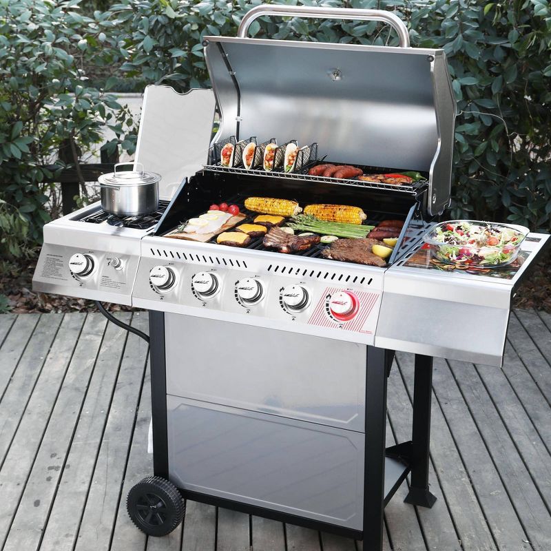 Royal Gourmet 5-Burner Gas Grill With Side Burner GA5401T