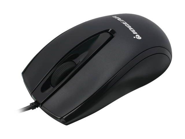 IOGEAR GME423 Black Wired Optical Mouse