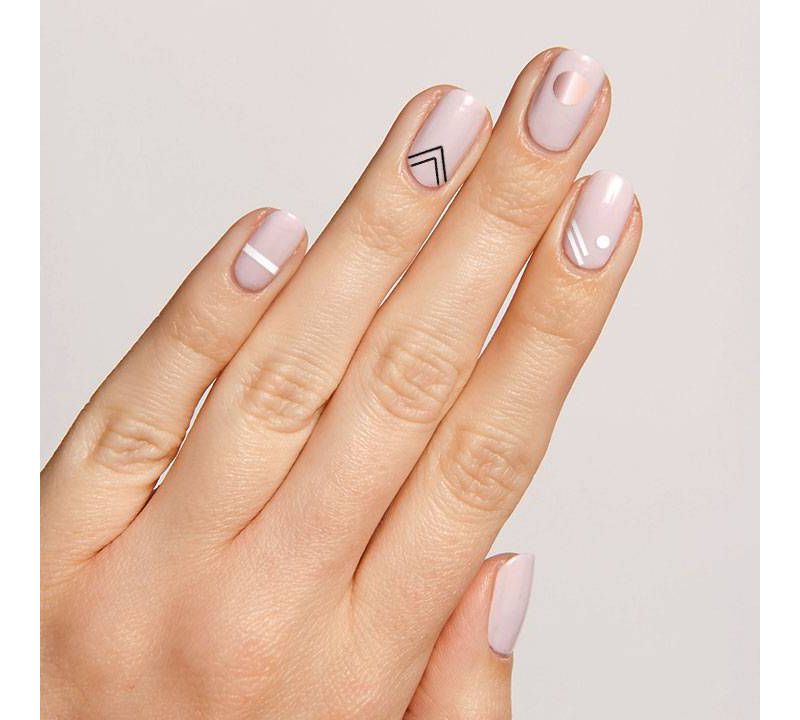Olive & June Simple Nail Art Stickers - 36ct