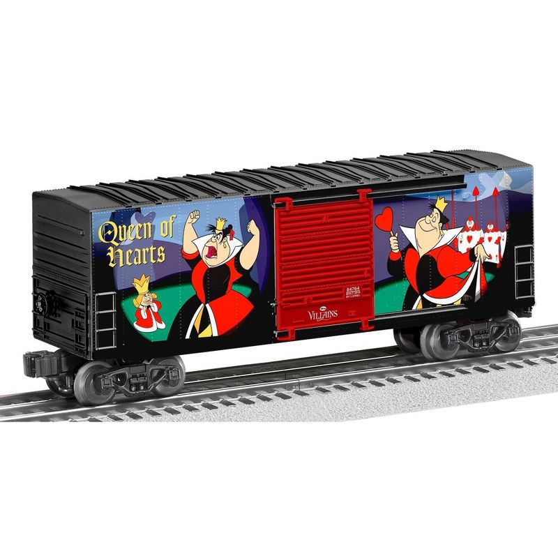 Lionel Queen of Hearts Disney Villains Hi-Cube Boxcar