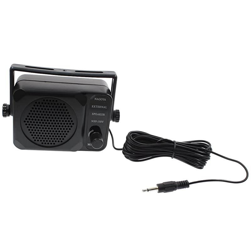 Mini External Speaker for Walkie Talkie Two Way CB Ham Radio TYT TH9800 Yaesu 1807 1802 1900 2900 700 7900