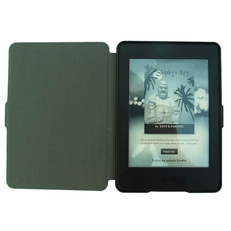 Paperwhite Case Paperwhite 5th 6th 7th Generation Auto WakeSleep Shockproof Lightest Leather fits Paperwhite 2012 2013 2015 6 inch 6 inch Black