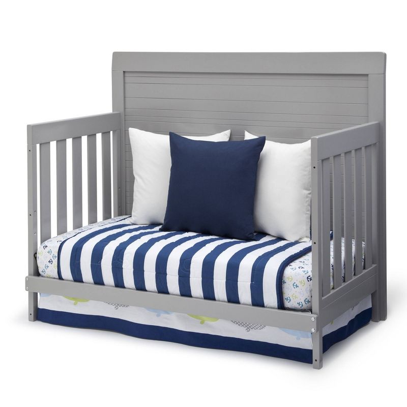 Simmons Kids' SlumberTime Rowen 4-in-1 Convertible Baby Crib - Gray