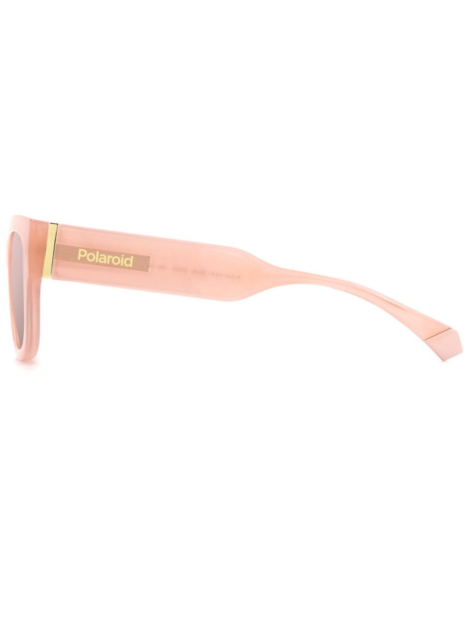 Polaroid Gold Round UV Protection Sunglasses for Women