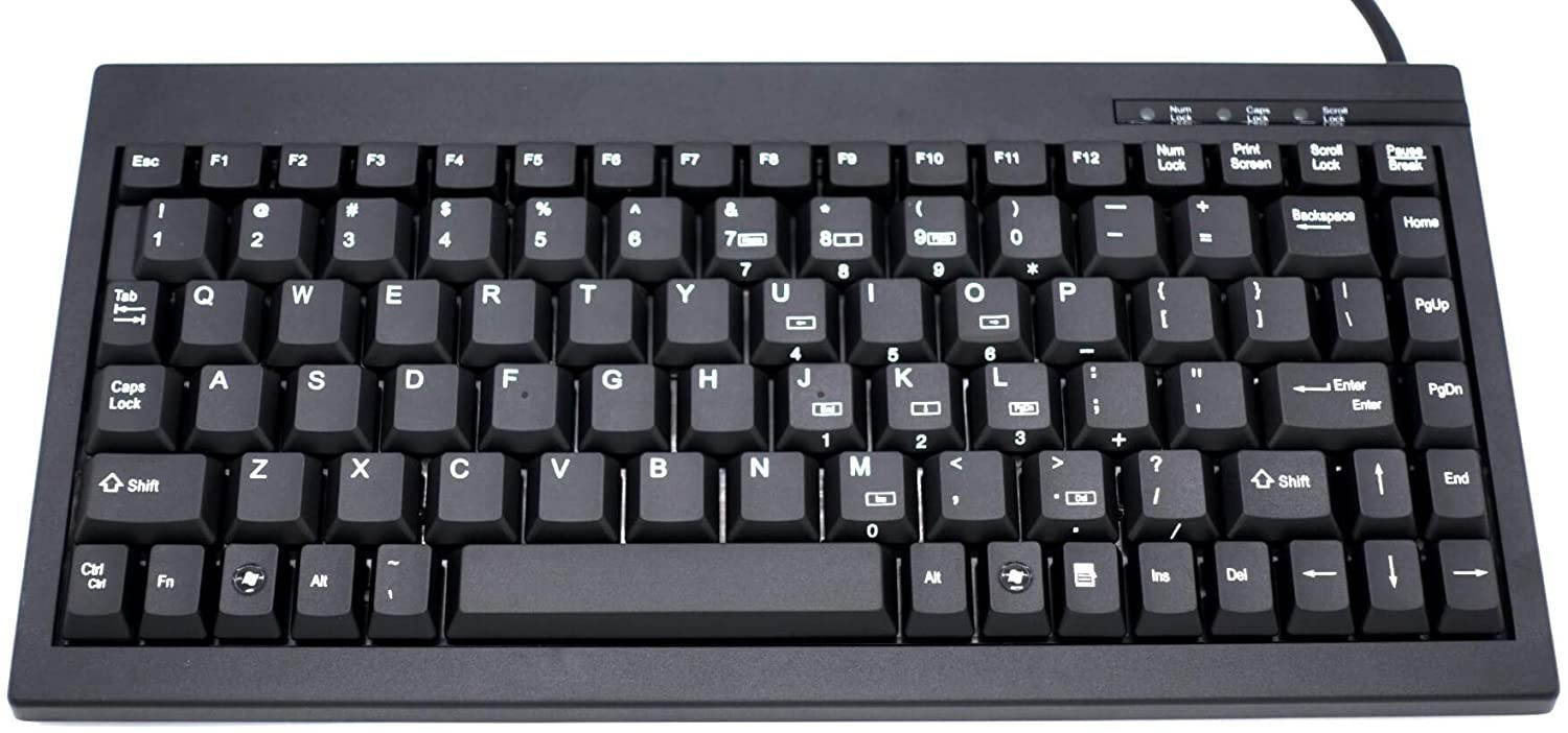 Solidtek Mini Keyboard KB-595BU - Keyboard (J70575) Category: Standard Keyboards