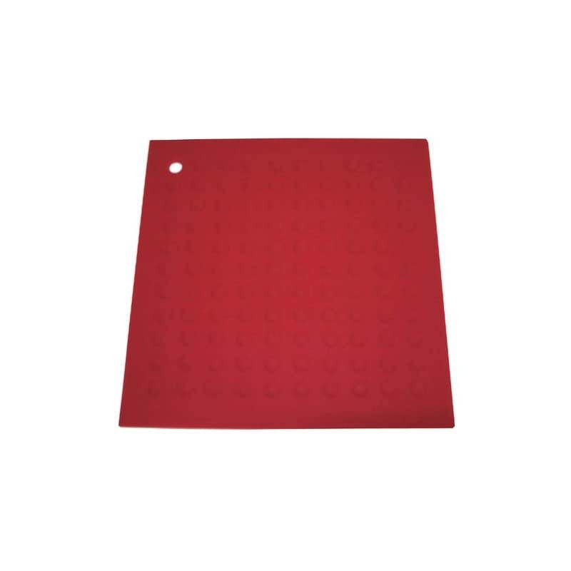 Lamson Big  Counter Protector/Large Potholder/Trivet, 11.5" x 11.5", Red