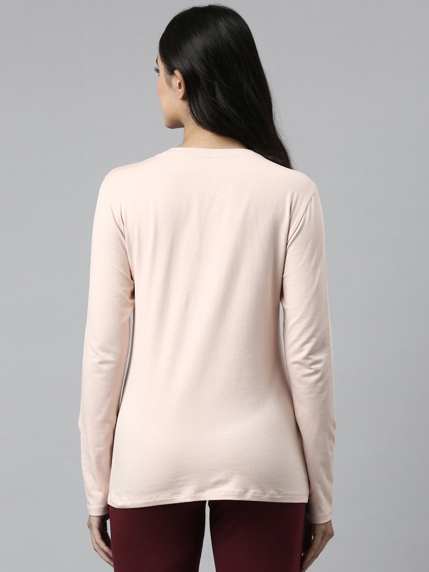 Enamor Pink Graphic Print T-Shirt