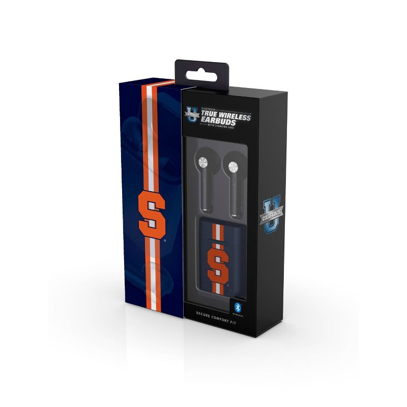NCAA Syracuse Orange True Wireless Bluetooth Stem Earbuds
