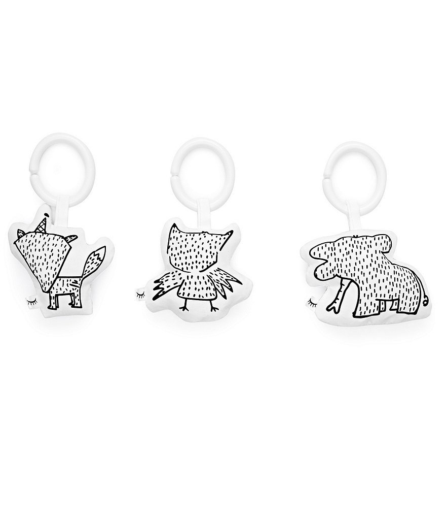 DockATot 0-8 Months Cheeky Chums Toy Set for Mobile Toy Arch