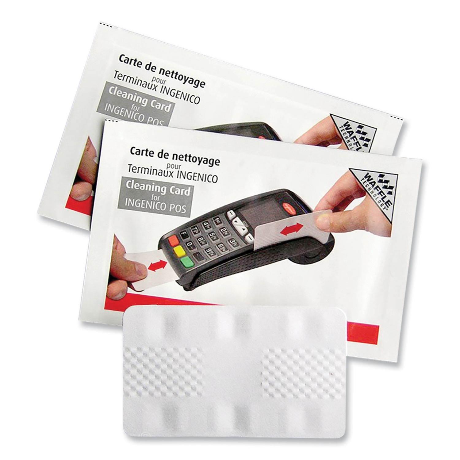EZ K2-H80B50 CR80 Card Reader Cleaning Card (Box of 50)