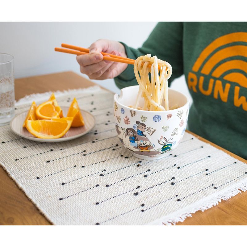 45oz Melamine and Bamboo Dinner Bowl White - Threshold™