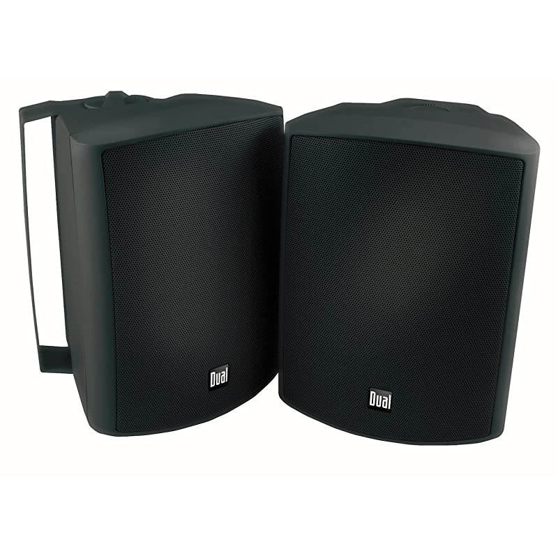 LU53PB 3Way High Performance Outdoor Indoor Speakers with Powerful Bass | Effortless Mounting Swivel Brackets | All Weather Resistance | Expansive Stereo Sound Coverage | Sold in Pairs