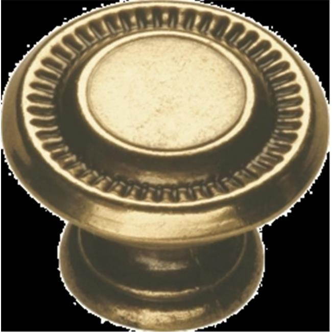 Belwith BWP8011 LP 1 in. Drill Center Manor House Knob - Lancaster Hand Polished