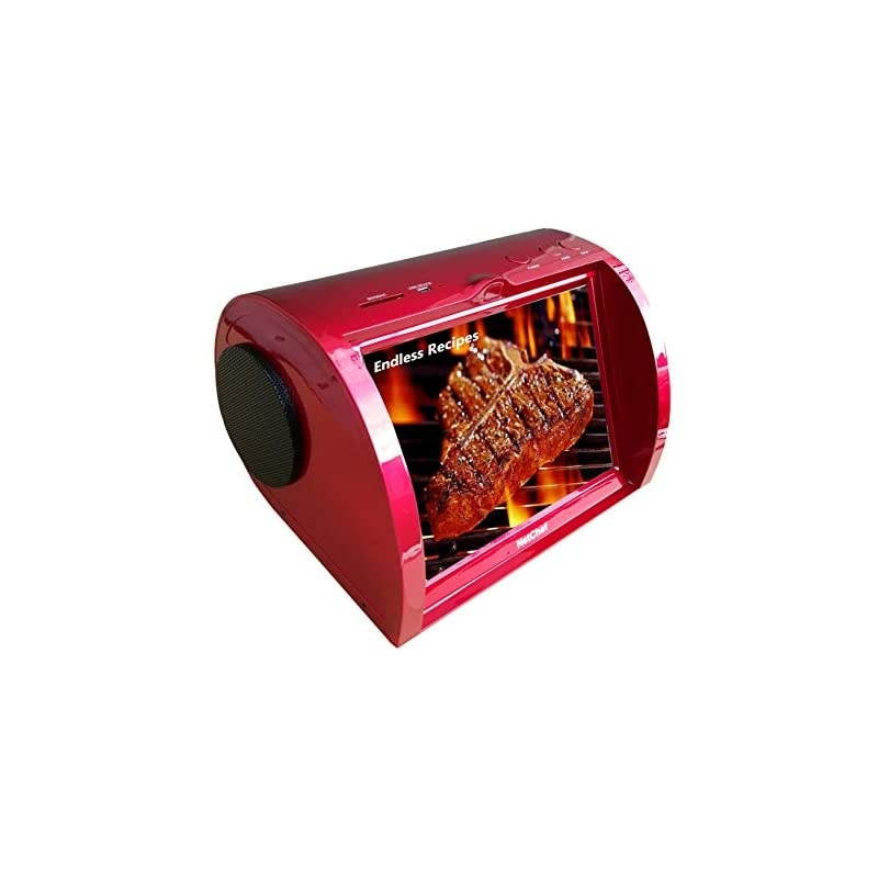 Radio with Hi-Fi Speakers, 8&rdquo; HD Touch Panel, Audio Book, 15K+ Radio Stations, Streaming Videos, Movies, Music, Auto Wi-Fi, Social Media, Recipes, More Features & Functions