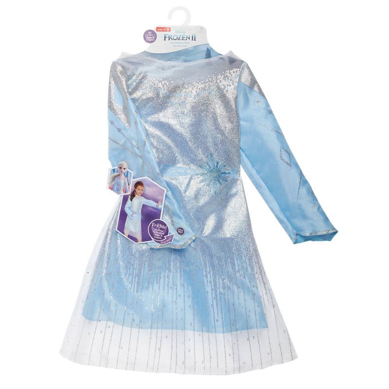 Disney Frozen 2 Feature Elsa Black Sea Dress