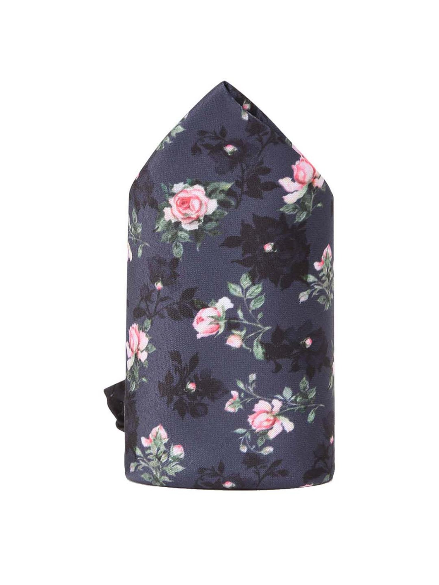 CHOKORE Brown and Yellow Plaid Pocket Square