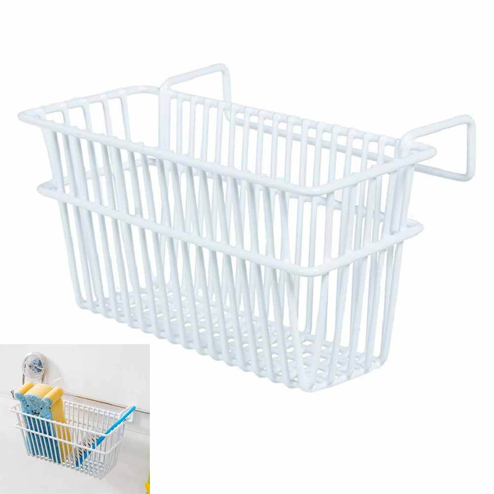 Over the Sink Sponge Holder Iron Hanging Basket Brush Sponge Drain Rack