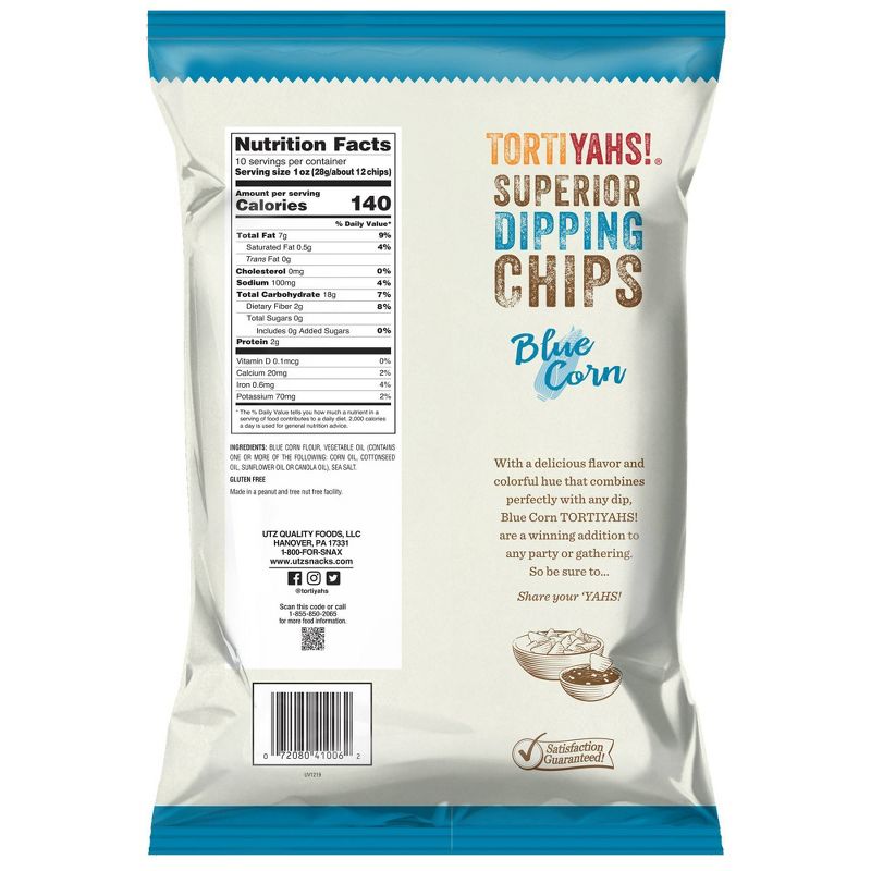 Tortiyahs! Blue Corn Chips - 10oz