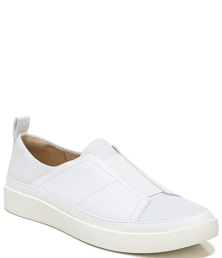 Vionic Zinah Leather Slip-On Sneakers