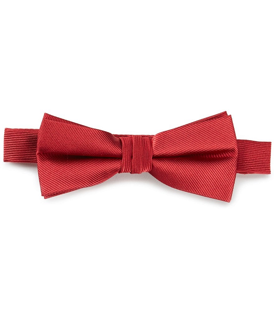 Class Club Gold Label Boys Solid Silk Bow Tie