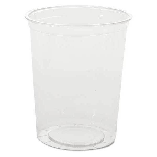 Deli Containers, 32 oz, Clear, 25/Pack, 20 Packs/Carton APCTR32