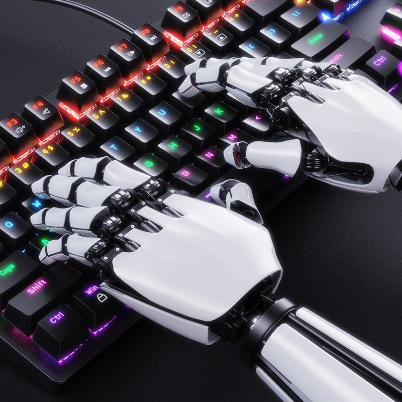 Logic Controls KB1700P-D-BK Prog. Kypad, Black, Ps2 I/F, Lgnd Sheet D (Positouch), RJ-PS2 CBL