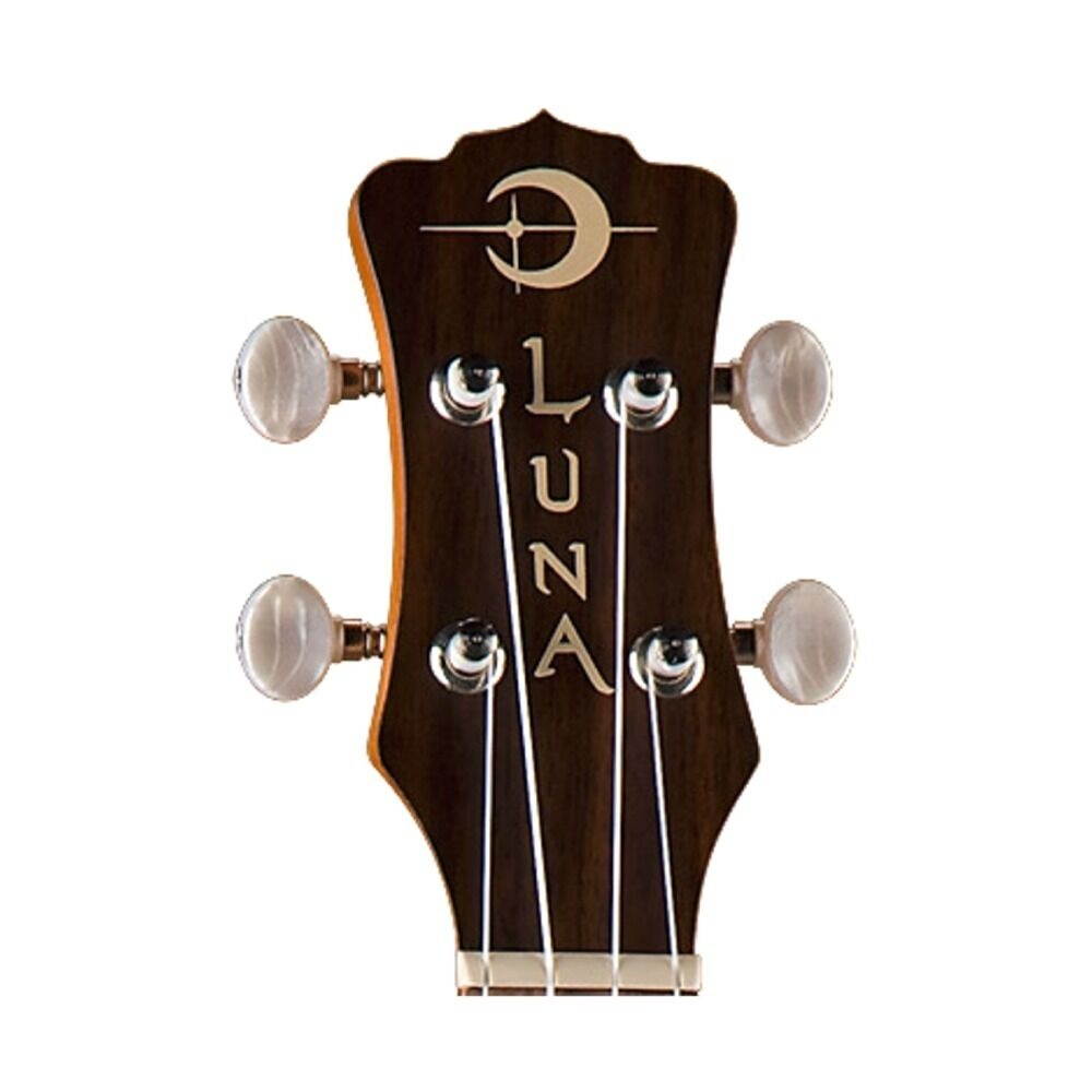 Luna UKE TATTOO Hawaiian Soprano Pineapple Mahogany Ukulele & Gig Bag