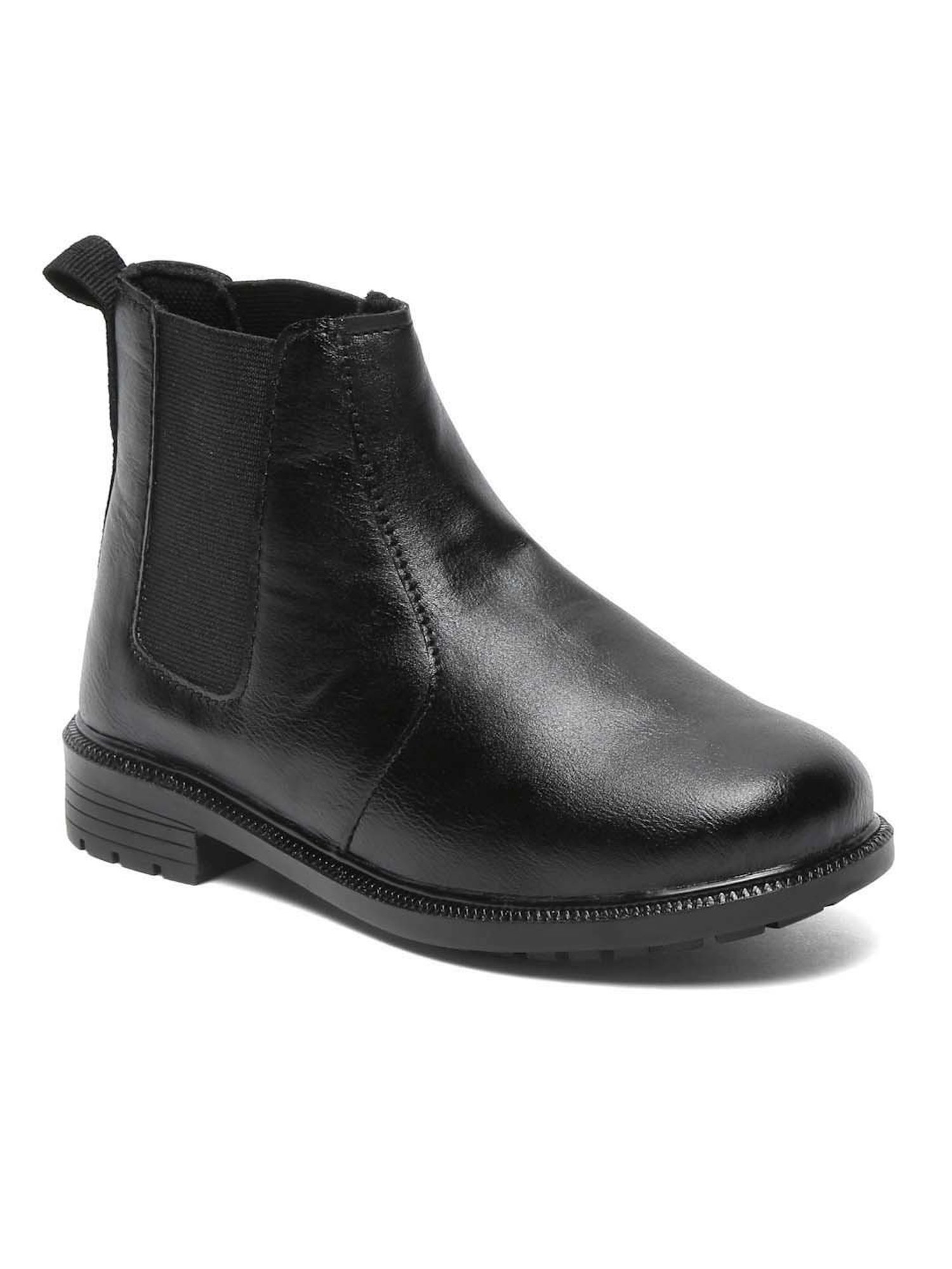Tiny Bugs Kids Black Casual Boots