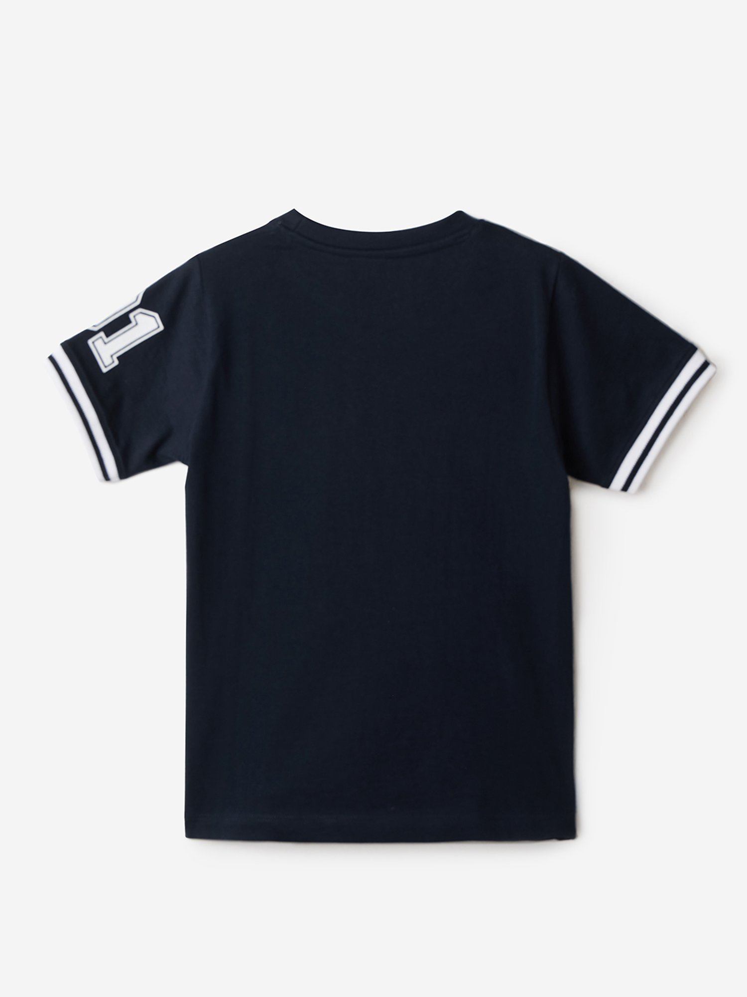 The Souled Store Kids Navy Solid T-Shirt