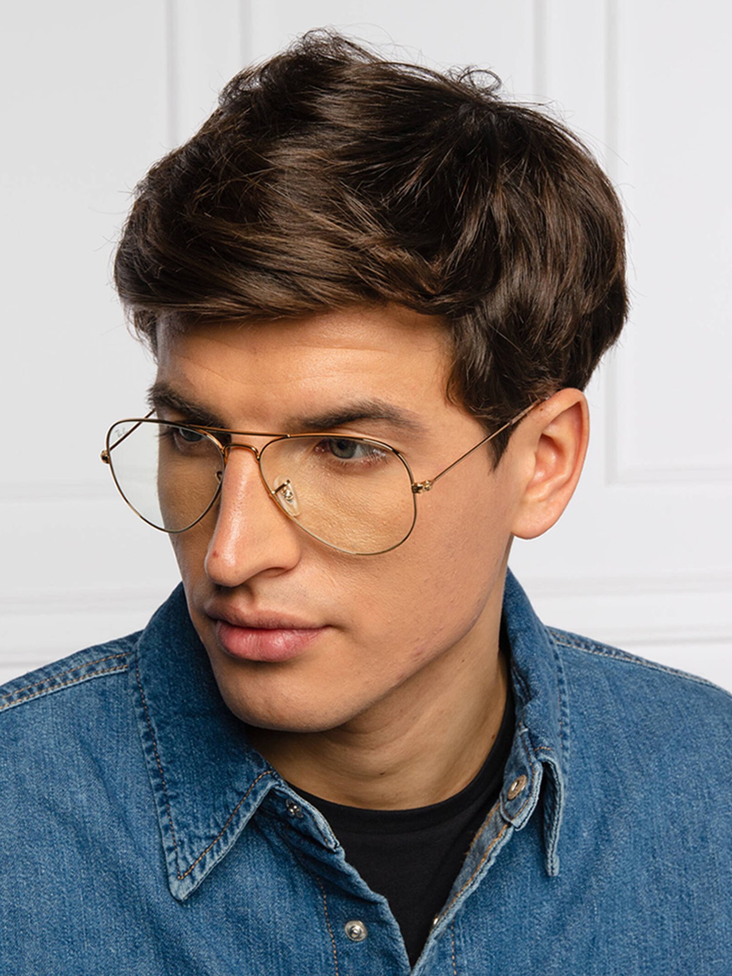 Resist Eyewear Clear Aviator UV Protection Unisex Sunglasses