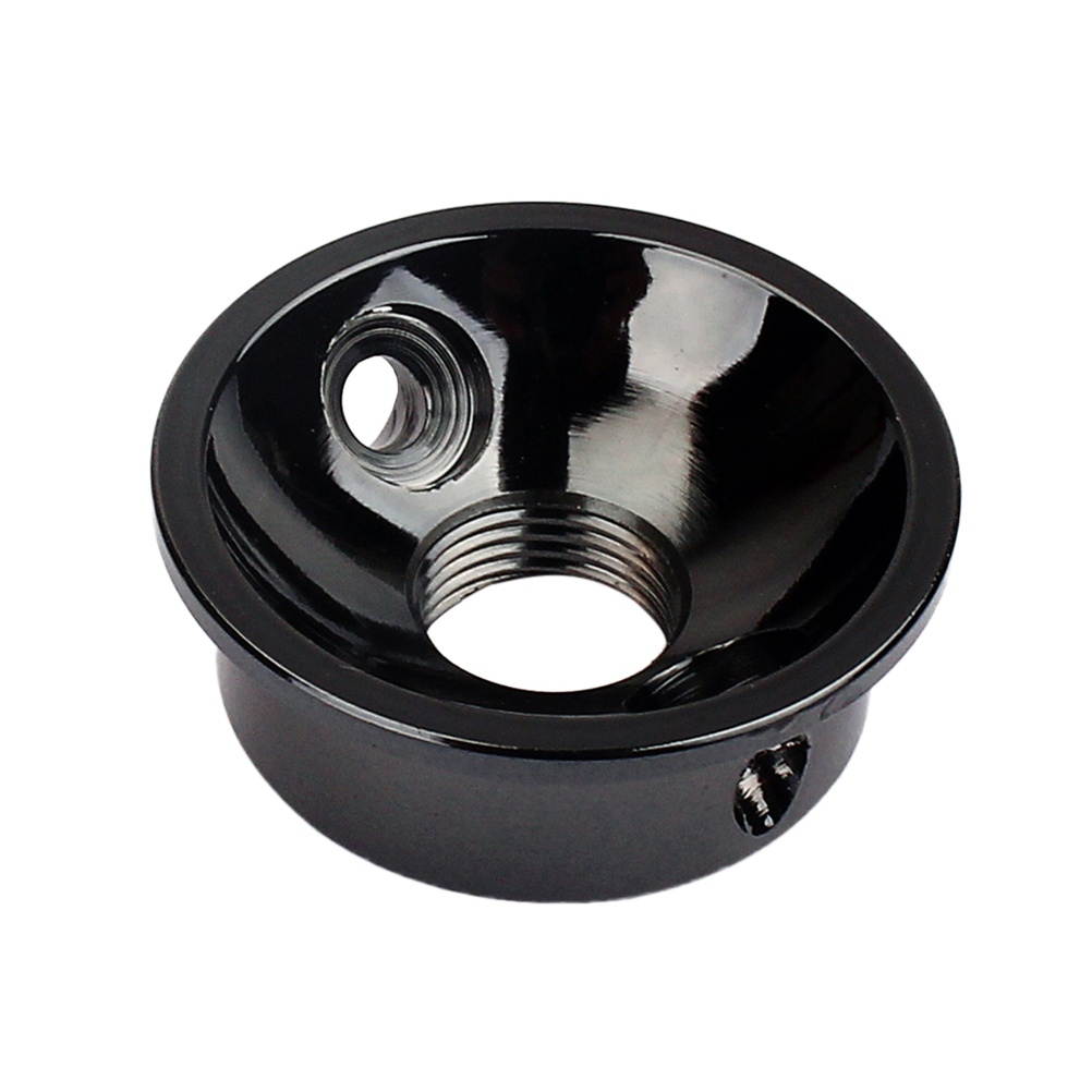 GT152 Electric Guitar Jack Electrosocket Jack Plate with 2 Screws for TL Guitar (Golden)