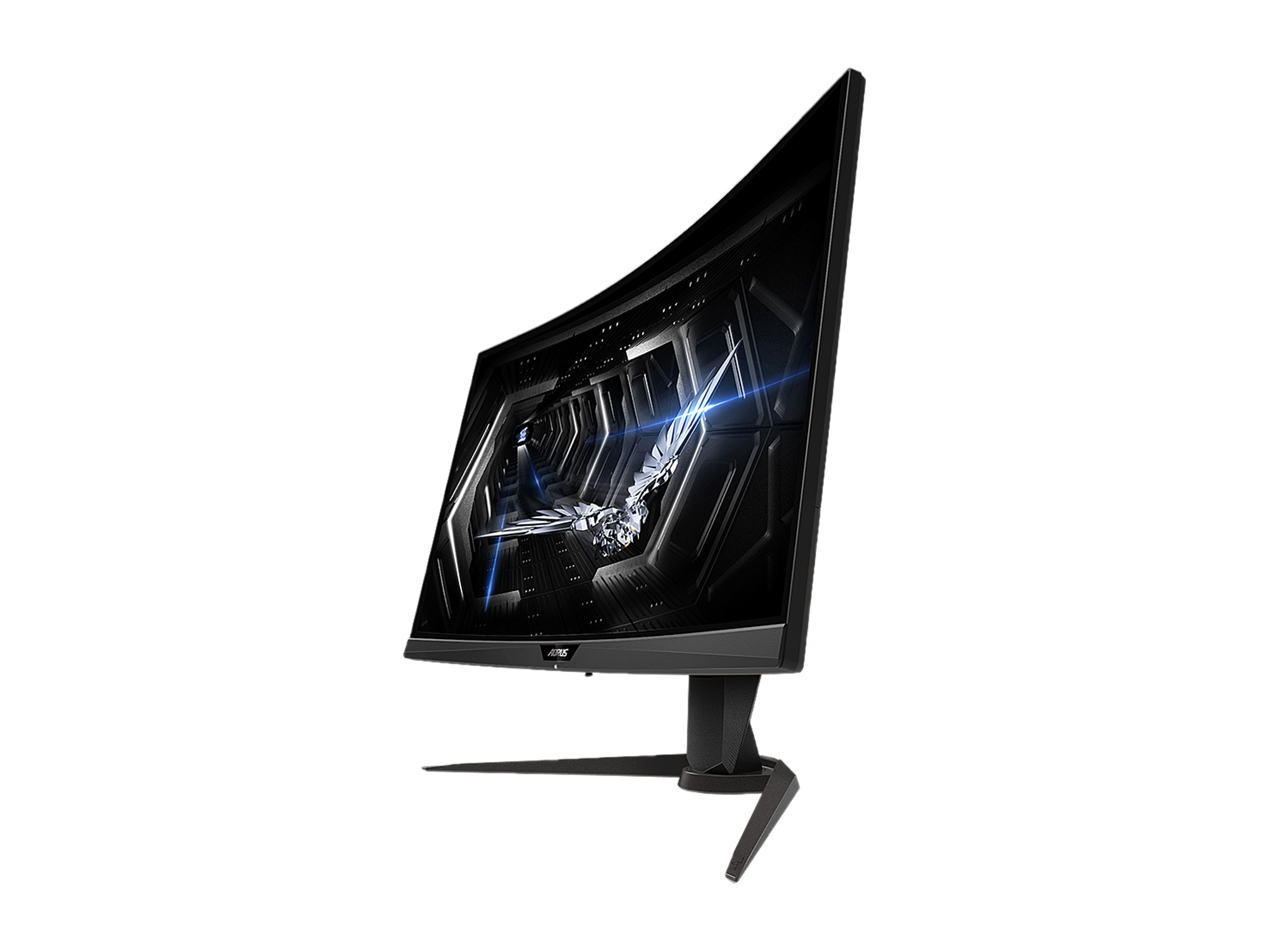 AORUS CV27Q 27" Frameless Height Adjustable Curved 1500R Gaming Monitor, Quad HD 1440p, 90% DCI-P3 Color Accurate VA Panel, 1ms 165 Hz, HDR, FreeSync Premium Pro, VESA, Zero Bright Dot Policy