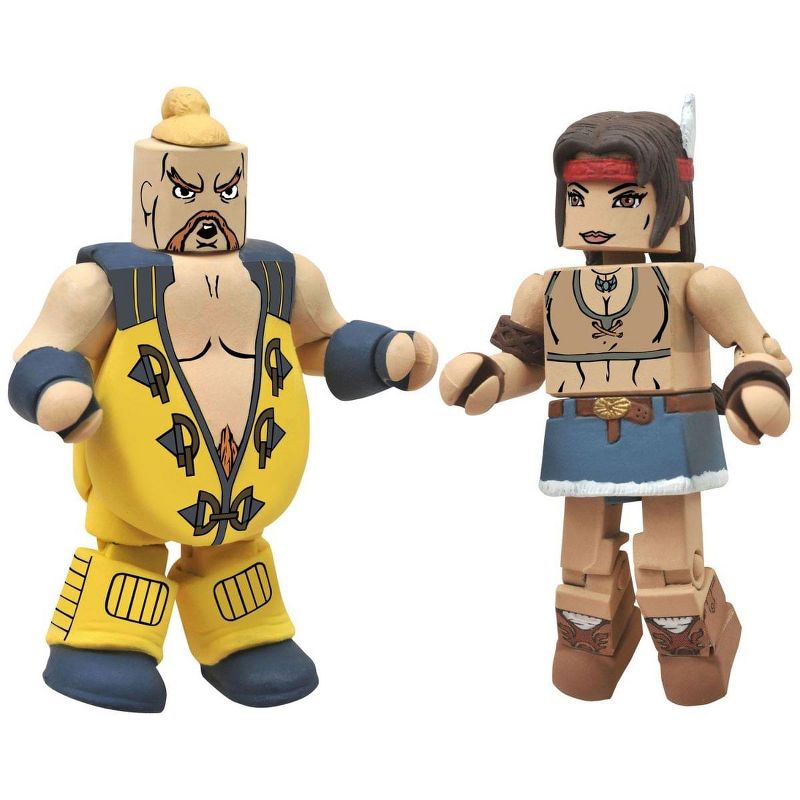 Diamond Comic Distributors, Inc. Street Fighter X Tekken Minimates Rufus Vs Julia